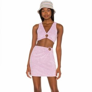 Lavender Two-Piece Set with Ring Detail